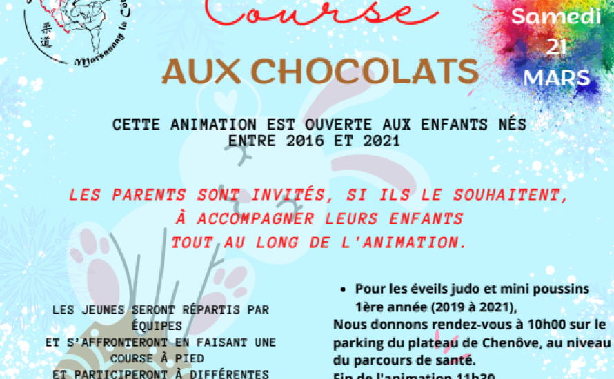 Course aux chocolats